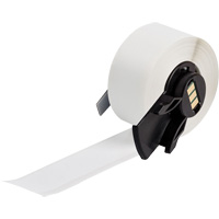 Multi-Purpose Label Tape, Vinyl, White, 1" Width O-Max