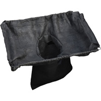 Bac de r&eacute;tention carr&eacute; Ultra-Drain Guard avec orifice de trop-plein, Huile & s&eacute;diments, 16" - 28" lo x 20" - 36" la O-Max