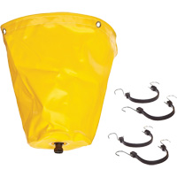 Ultra-Drip Diverter&reg; Pipe Drip Diverter, 1.5" L x 1.5" W, Vinyl O-Max