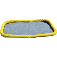 Small Ultra-Filter Pad, 0.8 US gal. Capacity, 2.5' W x 2' L x 3" H, Foam Wall O-Max