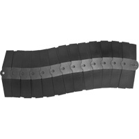 Medium Ultra-Sidewinder Cable Protection System&reg; with Endcaps, 33" x 9.8" x 1.4", 260 lbs. (0.13 tons) O-Max