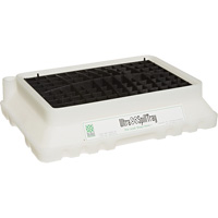 P2 Ultra-Spill Tray, 17" lo x 12" la x 4" h, Cap. de d&eacute;versement 1,8 gal. US O-Max