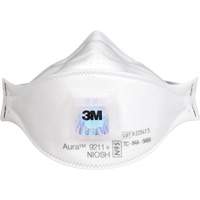 Respirateur à particules Aura<sup>MC</sup> 9211+, N95, Certifié NIOSH SHG412 | O-Max