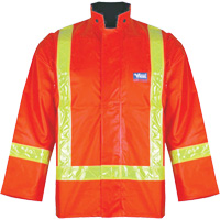 Journeyman<sup>®</sup> 6210J Jacket, Polyester/PVC, High Visibility Orange, Small SHG534 | O-Max