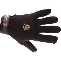 Gants de m&eacute;canicien anti-chocs, 7/Petit, Paume en Synth&eacute;tique/Su&egrave;de, Poignet &eacute;lastique/Boucle et crochet O-Max