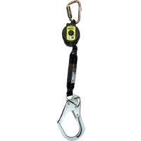 Limiteur de chute personnel TurboLite+ Miller, 6', Sangles, Stationnaire O-Max