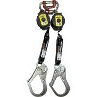 Limiteur de chute personnel TurboLite+ Miller, 6', Sangles, Stationnaire O-Max