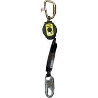 Limiteur de chute personnel TurboLite+ Miller, 11', Sangles, Stationnaire O-Max