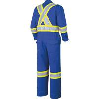 7704T Combinaison anti-arc &eacute;lectrique FR-Tech, Taille 40 (grand taille), Bleu royal, 10 cal/cm² O-Max