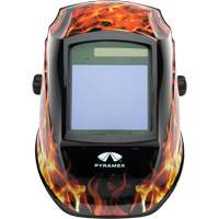 Casque de soudeur autonoircissant Leadhead, 3,8" lo x 3,4" la Champ de vision, Teinte 9 - 13 O-Max