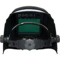 Casque de soudeur autonoircissant Leadhead, 3,8" lo x 3,4" la Champ de vision, Teinte 9 - 13, Noir O-Max