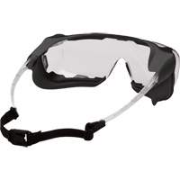 Cappture Plus Safety Goggles, Clear Lens, Anti-Fog, Closed Vent O-Max