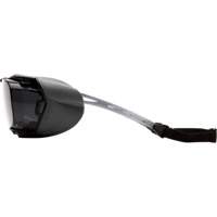 Cappture Plus Safety Goggles, Grey Lens, Anti-Fog, Closed Vent O-Max