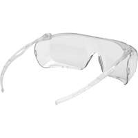 Cappture Safety Glasses, Clear Lens, Anti-Fog, ANSI Z87+/Meets/Exceeds CSA Z94.3 O-Max