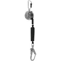 V-TEC 36CLS Personal Fall Limiter-Cable, 10', Galvanized Steel, Swivel O-Max