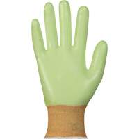 Hi-Viz S18TAXFN Cut-Resistant Gloves, Size 6, 18 Gauge, Foam Nitrile Coated, TenActiv Shell, ASTM ANSI Level A9 O-Max