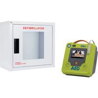 AED 3™ AED & Wall Cabinet Kit, Semi-Automatic, English, Class 4 SHJ775 | O-Max