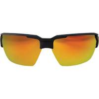 Lunettes de s&eacute;curit&eacute; Pumori, Lentille Rouge/Miroir, Anti-&eacute;gratignures, ANSI Z87+/MCEPS GL-PD 10-12/R&eacute;pond ou surpasse la norme CSA Z94.3 O-Max