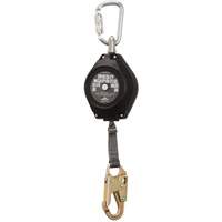SRL-80302-18LE Self-Retracting Lifeline, 18', Dyneema&reg;, Swivel O-Max