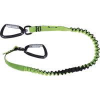 TT-9903 Slim Line Tool Lanyard, Bungee, Dual Carabiner O-Max