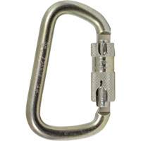 CP-03015-1 Zinc Plated Carabiner with 1" Gate Opening, Steel O-Max