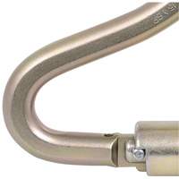 CP-04011-1 Zinc Plated Carabiner with 2" Gate Opening, Steel O-Max