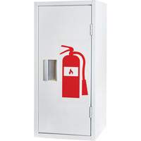 Indoor Fire Extinguisher Cabinet, 12" W x 26" H x 9" D O-Max