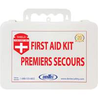 Shield First Aid Kit, Meets/Exceeds CSA Z1220-24 Type 2 Low-Risk Environment, Small (2-25 Workers) O-Max