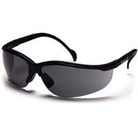 Venture II&reg; Half-Frame Safety Glasses, Grey Lens, Anti-Fog/Anti-Scratch/Anti-Static, ANSI Z87+/Meets/Exceeds CSA Z94.3 O-Max