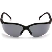Venture II&reg; Half-Frame Safety Glasses, Grey Lens, Anti-Fog/Anti-Scratch/Anti-Static, ANSI Z87+/Meets/Exceeds CSA Z94.3 O-Max