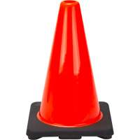 Premium Traffic Cone, 12", Orange O-Max