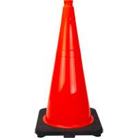 Premium Traffic Cone, 28", Orange O-Max