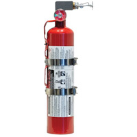Automatic Heat Actuated Multi-Purpose Fire Extinguisher with Horizontal Mount, ABC, 9.4 L Capacity O-Max