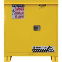 Armoire ext&eacute;rieure pour produits inflammables, 30 gal., 2 Porte(s), 43" La x 44" h x 18" p O-Max