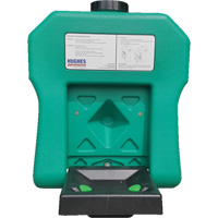 Portable Self-Contained Eyewash Station, Gravity-Fed, 16 gal. Capacity, Meets ANSI Z358.1 O-Max