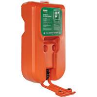 Portable Self-Contained Eyewash Station, Gravity-Fed, 10 gal. Capacity, Meets ANSI Z358.1 O-Max
