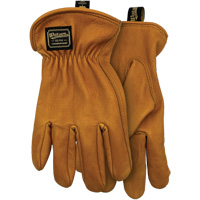 597CR The Duke Cut-Resistant Gloves, Size Medium, Cowhide/Para-Aramid/Polyester/Stainless Steel Shell, ASTM ANSI Level A5 O-Max