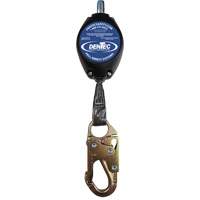 Self Retracting Lanyard with Composite Housing, 11', Web, Swivel O-Max