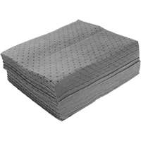 Bonded Sorbent Pads, Universal, 15" x 19", 8 gal. Absorbancy O-Max