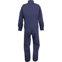 Westex UltraSoft&reg; Welder's Coverall - Regular, Size Small, Navy Blue O-Max