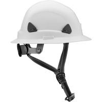 Casque Fibre Metal de style escalade avec bordure compl&egrave;te, R&eacute;pond aux normes CSA type 2, Suspension Rochet, Non ventil&eacute; O-Max