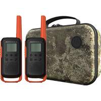 T275 Sportsman Edition Two-Way Radio, UHF Radio Band, 22 Channels, 40 km Range O-Max