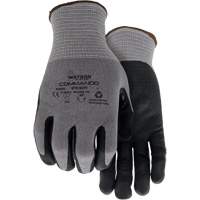 338 Commando Cut Resistant Gloves, Size Small, 18 Gauge, Foam Nitrile Coated, HPPE/Polyester/Spandex/Stainless Steel Shell, ASTM ANSI Level A8/EN 388 Level F O-Max