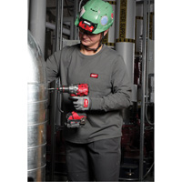 GRIDIRON Long Sleeve Pocket T-Shirt, Women's, X-Small, Blue O-Max