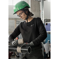 FREEFLEX Long-Sleeve Hybrid T-Shirt, Women's, X-Small, Purple O-Max