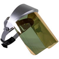 Visi&egrave;re r&eacute;fl&eacute;chissant la chaleur, Polycarbonate, Suspension Rochet O-Max