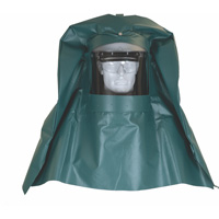Cagoule anti-&eacute;claboussures chimiques et casquette rigide avec visi&egrave;re r&eacute;sistante aux produits chimiques O-Max