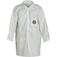 ProShield&reg; 50 Lab Coat, Microporous, White, Small O-Max