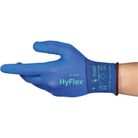 Gants Hyflex 11-814, Taille 5/2T-petit, Calibre 18, Rev&ecirc;tement Mousse de nitrile, Enveloppe en Nylon/Spandex, ASTM ANSI niveau A1/EN 388 niveau 1/EN 388 niveau A O-Max