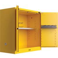 Armoire de s&eacute;curit&eacute; pour produits inflammables Utili-Guard+, 30 gal., 1 Porte(s), 43" La x 44" h x 22" p O-Max